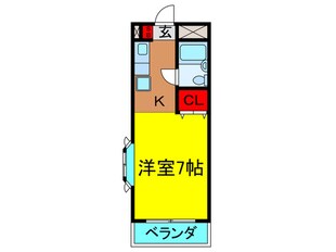 グロｰスコート香里園の物件間取画像